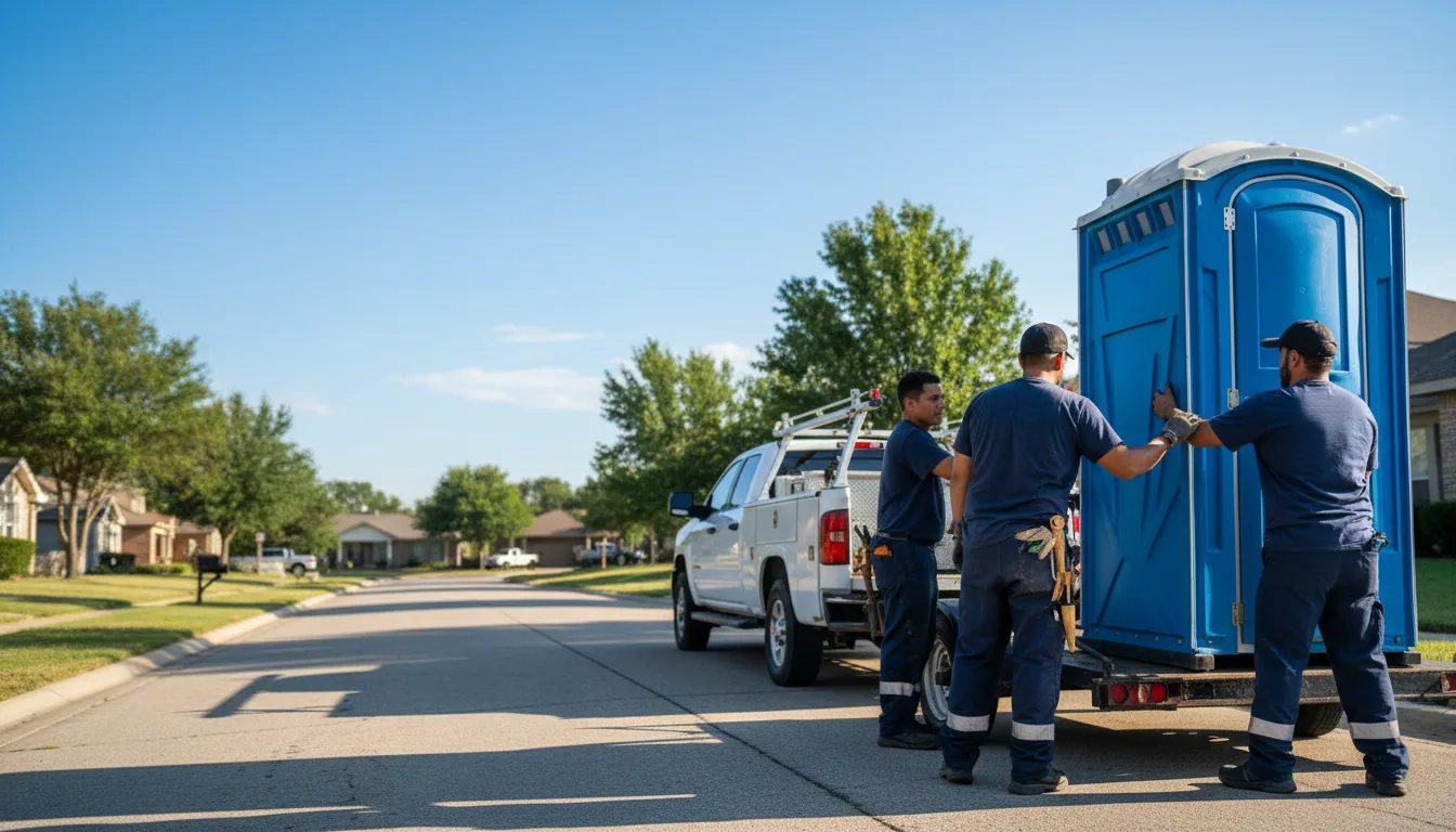 Portable Toilet Rental in Olmitz, KS near me
